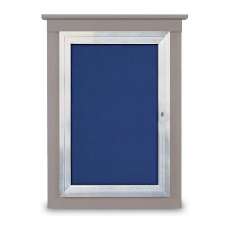United Visual Products Letterboard, 36x24, Black/Grey UV9020ACS3624-BLACK-GREY